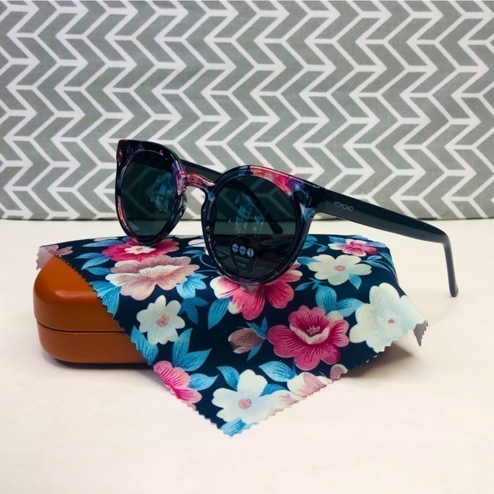 Komono sunglasses NEW women's Lulu Floral cateye - Picture 8 of 15